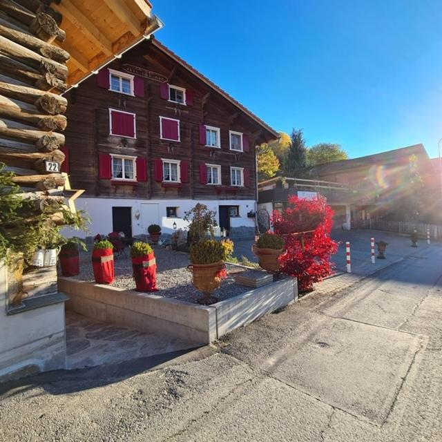 Chesa Prema Bed & Breakfast - Restaurant Disentis Exteriér fotografie